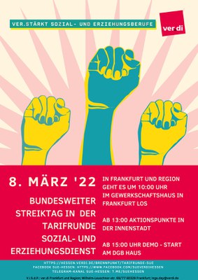 08. März -Warnstreik 08. März -Warnstreik